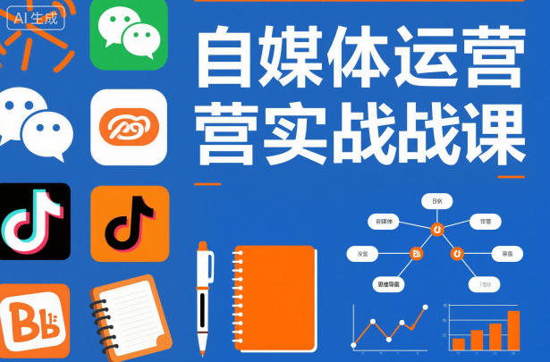 自媒体运营实战课,掌握一套系统的自媒体运营底层方法论,成为优秀的内容创作者-邪修侠学院
