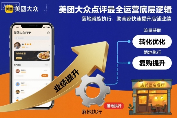 美团大众点评最全运营底层逻辑,落地就能执行,助商家快速提升店铺业绩-邪修侠学院