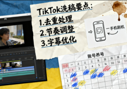 TikTok洗稿剪辑全流程课-邪修侠学院