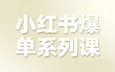 尼采老师·小红书爆单系列课-邪修侠学院