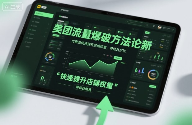 美团流量爆破方法论,付费流快速提升店铺权重,带动自然流-邪修侠学院