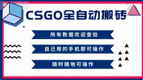 CSGO全自动搬砖,年底钱回家好项目,当天可拿到结果,新手小白轻松月入1W+【揭秘】-邪修侠学院