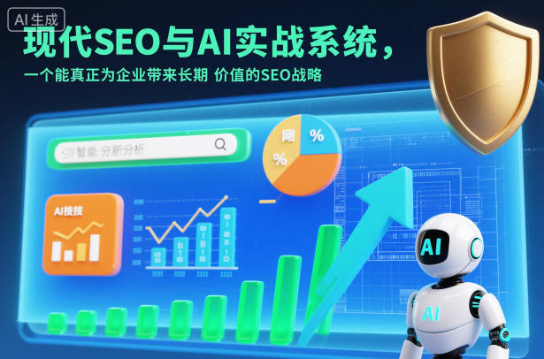 现代SEO与AI实战系统,一个能真正为企业带来长期价值的SEO战略(英语+中文字幕)-邪修侠学院