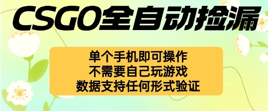 自动挂G捡漏,不用自己挂G不用玩游戏,一个手机即可操作,新手小白轻松月入1W+【揭秘】-邪修侠学院