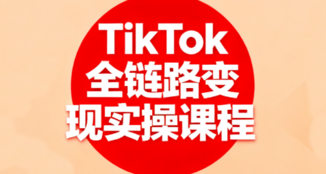 小杨老师·TikTok全链路变现实操课程-邪修侠学院