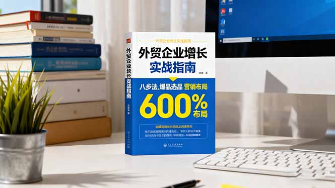 外贸企业增长实战指南，八步法、爆品选品、营销布局，业绩增长300%-邪修侠学院