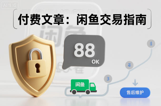 付费文章:闲鱼交易指南,怎么才能降低被坑被马扁的概率-邪修侠学院