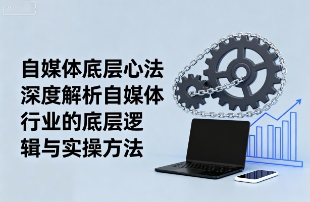 自媒体底层心法,深度解析自媒体行业的底层逻辑与实操方法-邪修侠学院