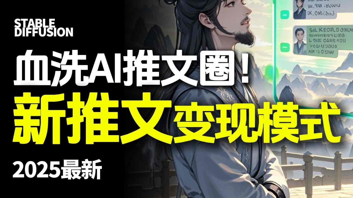 最新AI动态电影漫画小说推文，全流程实操教学，小白也能月入1W+-邪修侠学院