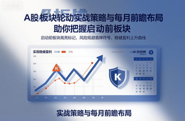 A股板块轮动实战策略与每月前瞻布局,助你把握启动前板块,规避风险,实现稳健盈利-邪修侠学院