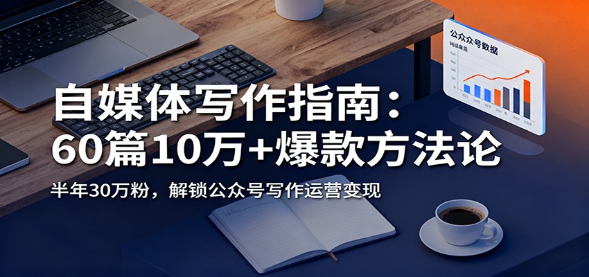 自媒体写作指南:60篇10万+爆款方法论,半年30万粉,解锁公众号写作运营变现-邪修侠学院