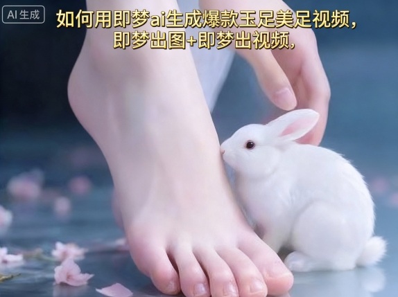 如何用即梦ai生成爆款玉足美足视频,即梦出图+即梦出视频,快速涨粉-邪修侠学院